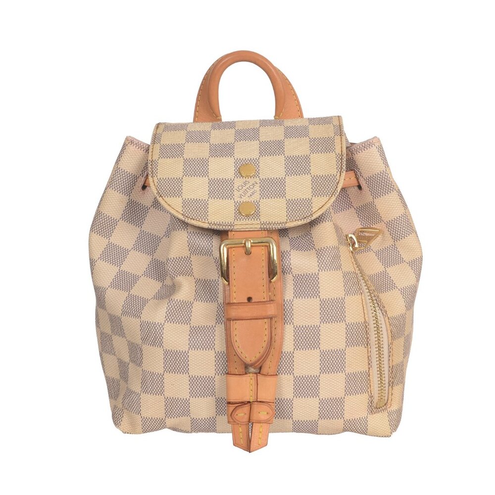 Louis Vuitton Damier Azur Sperone BB Mini Backpack